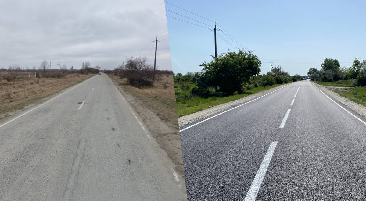 Введен в эксплуатацию обновленный участок автодороги между селениями Кахун и Псынабо