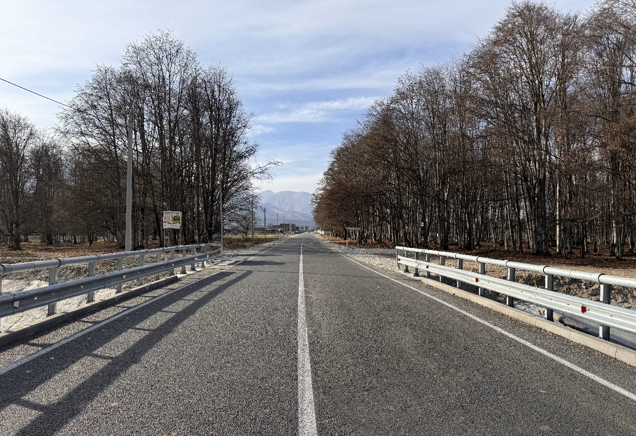 Завершён капитальный ремонт автодороги через Ташлы-Талу