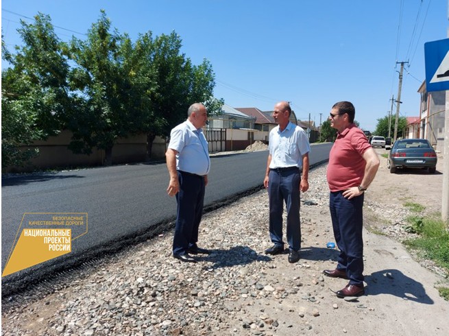 В селах Баксанского района строят новые дороги