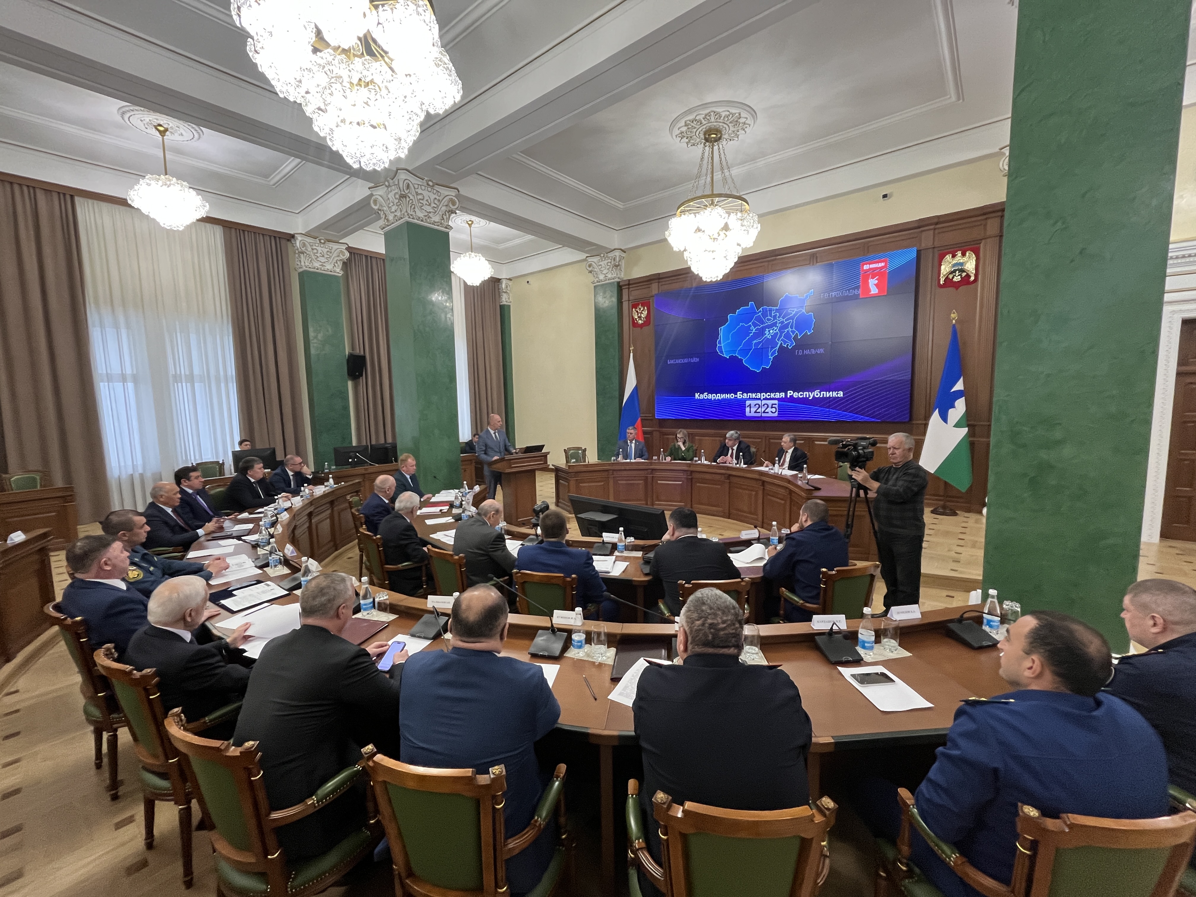 Казбек Коков провел заседание постоянно действующего координационного совещания по обеспечению правопорядка в КБР