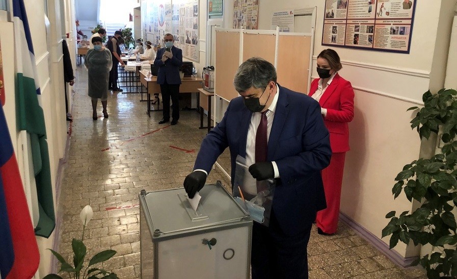 Глава КБР принял участие в голосовании по поправкам в Конституцию Российской Федерации