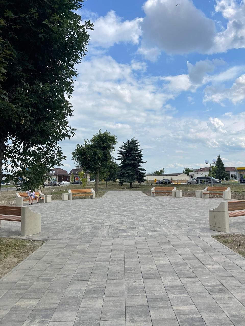 В Нарткале завершилось благоустройство городского сквера