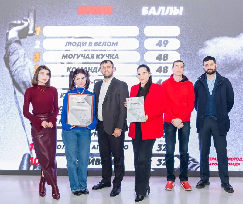Команда Минздрава КБР заняла второе место в интеллектуальной игре «Мозгобойня»!
