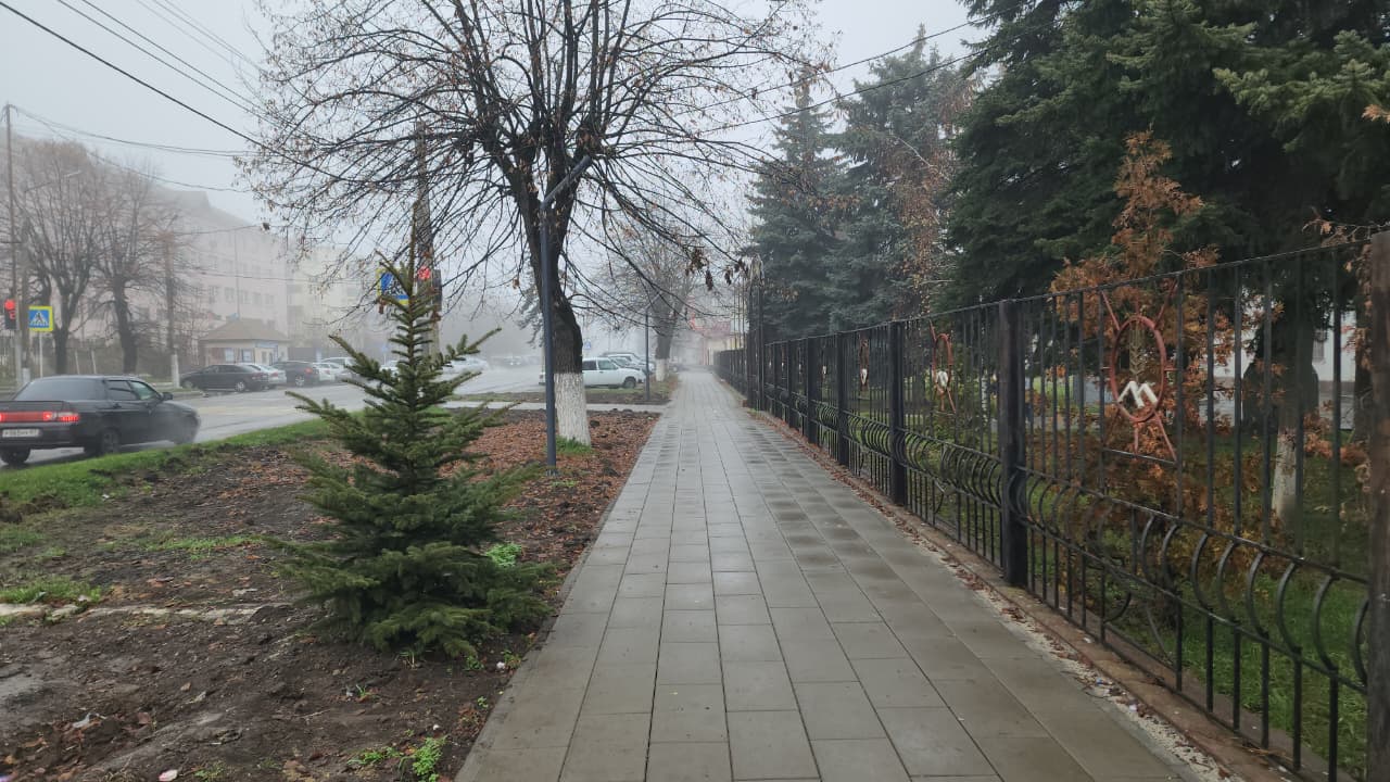 В Баксане благоустроили пешеходную зону