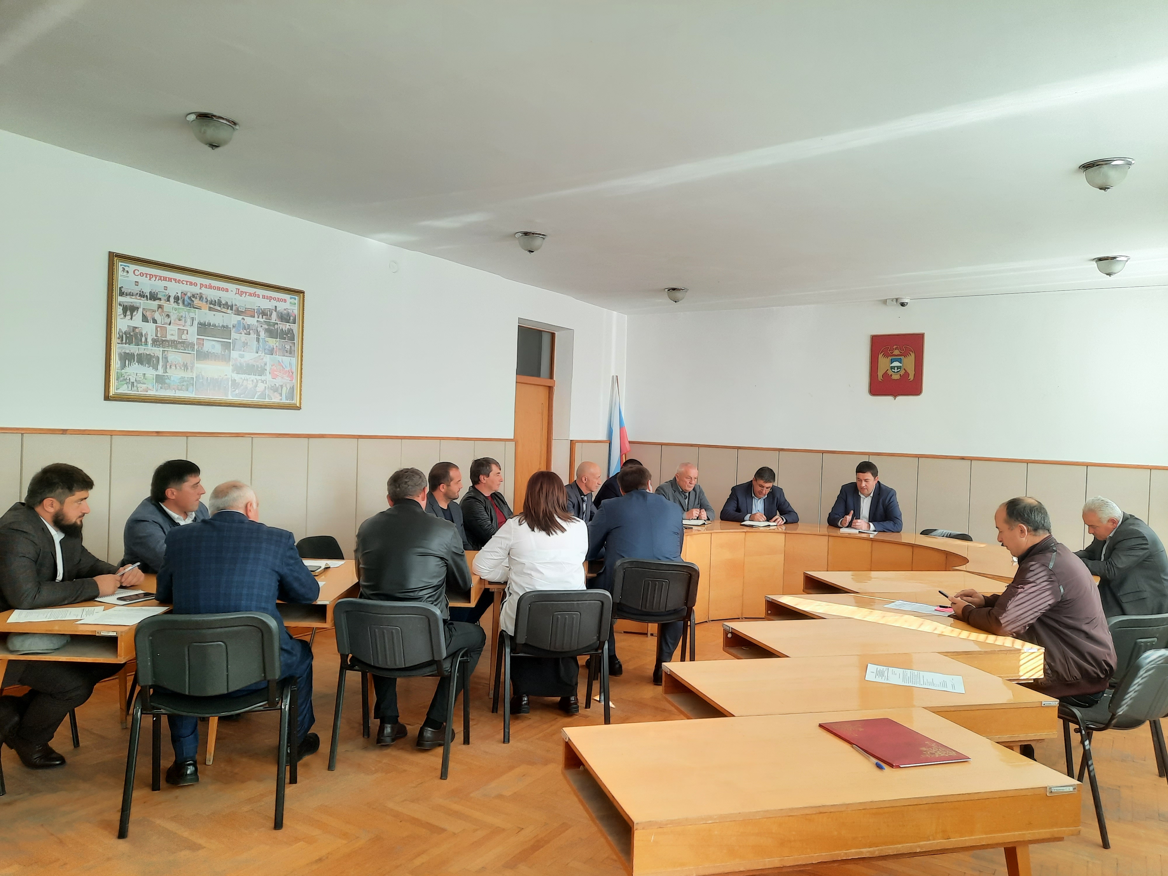 Борис Муртазов провел рабочее  совещание 