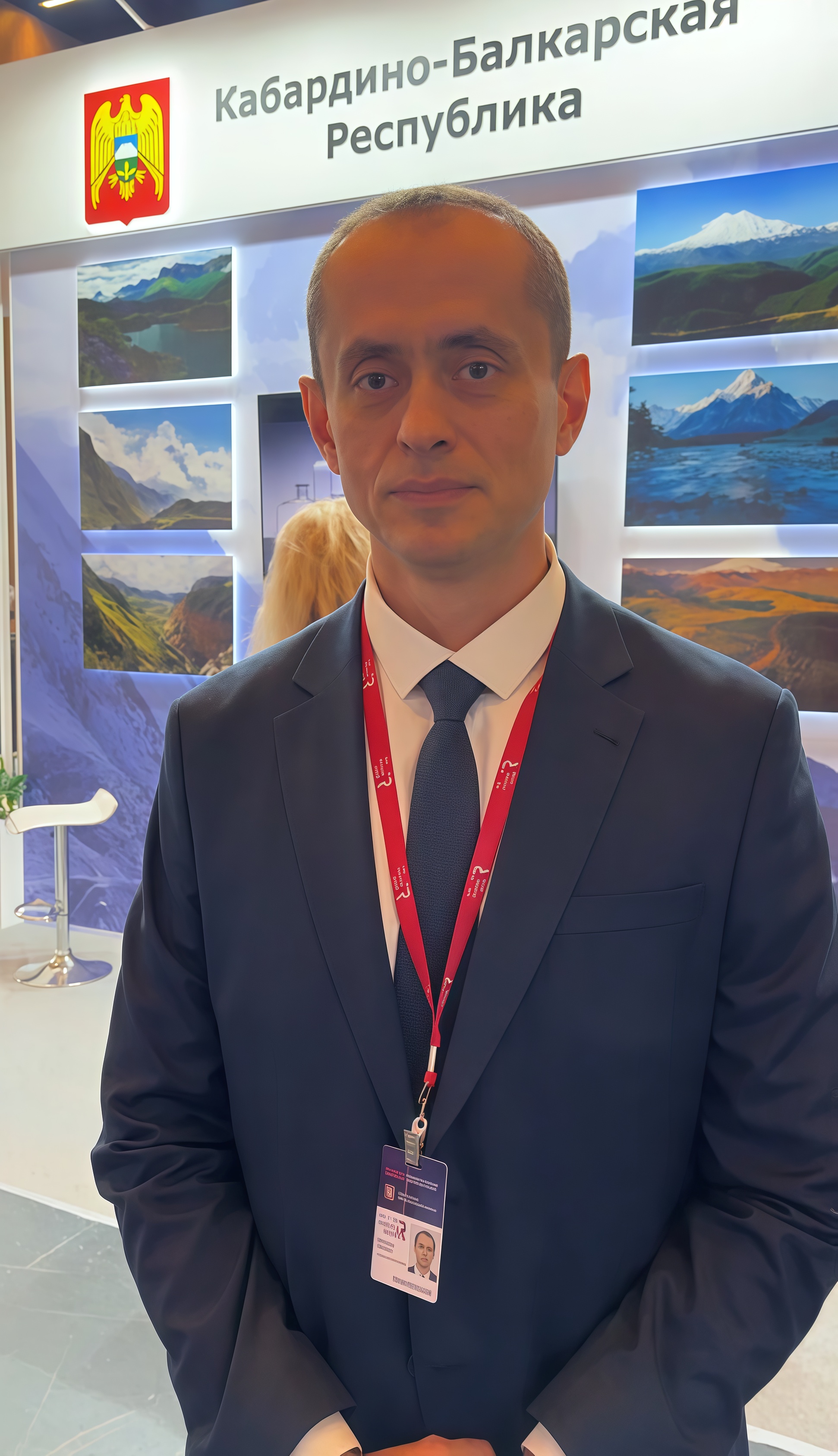 Участник программы «Герои Кабардино-Балкарской Республики» посетил международную выставку-форум «InRussia2025».
