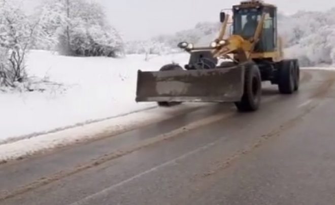 В Черекском муниципальном районе проводятся работы по зимнему нормативному содержанию