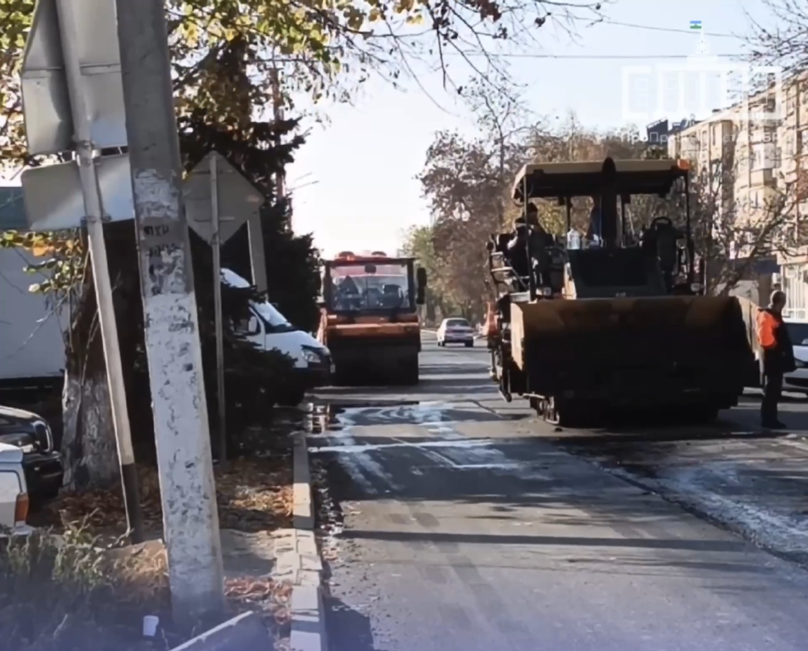 В Прохладном ремонтируют главную улицу