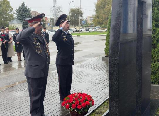 Урванском районе почтили память сотрудников органов внутренних дел, погибших при исполнения служебного долга