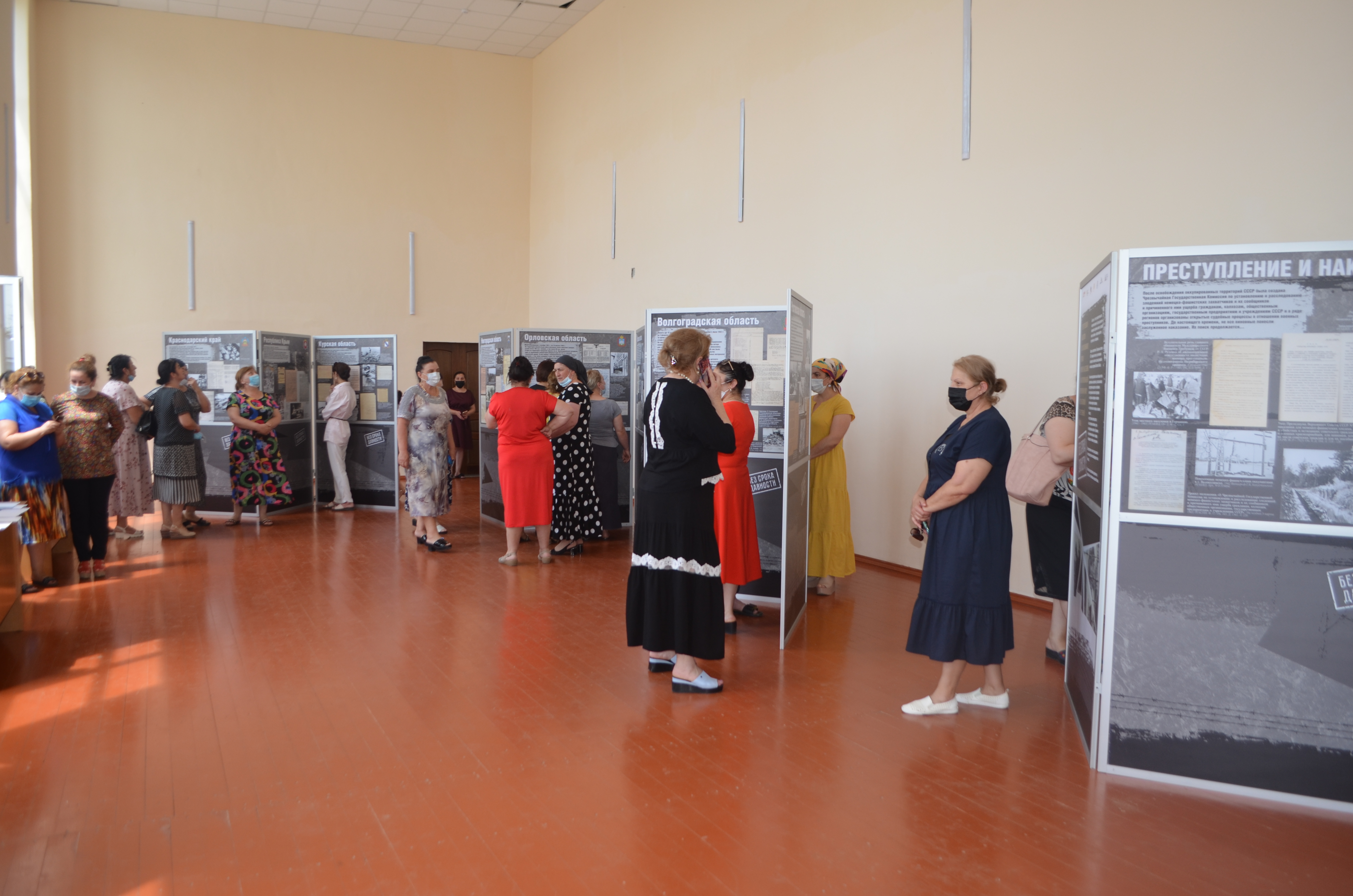 В Баксанском районе открылась выставка «Без срока давности»