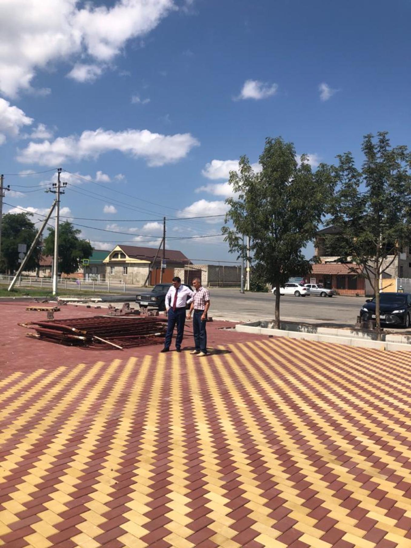 В Баксанском районе полным ходом идет благоустройство сельских  территорий