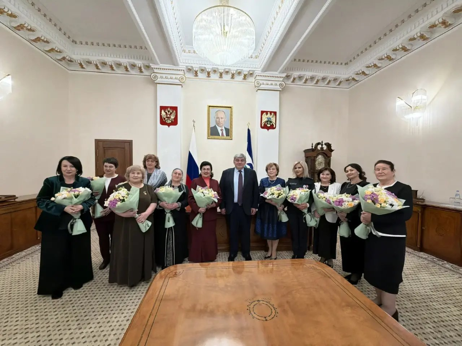 Казбек Коков провел встречу по случаю Международного женского дня