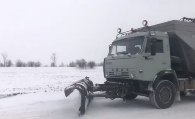 В Прохладненском муниципальном районе проводятся работы по зимнему нормативному содержанию