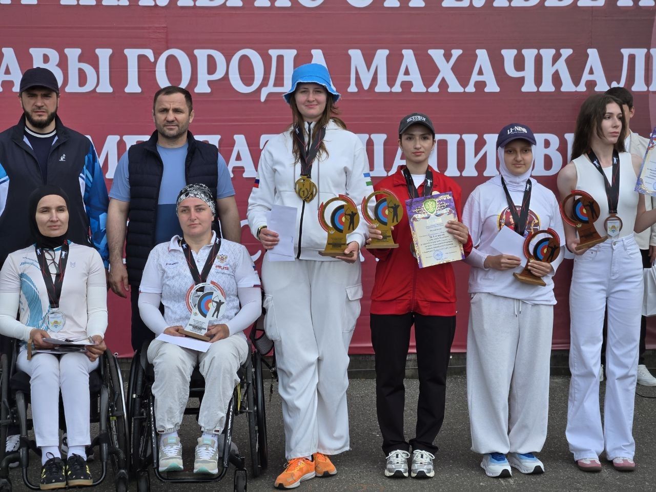 Яна Кулюшина - победительница Кубка Махачкалы по стрельбе из лука